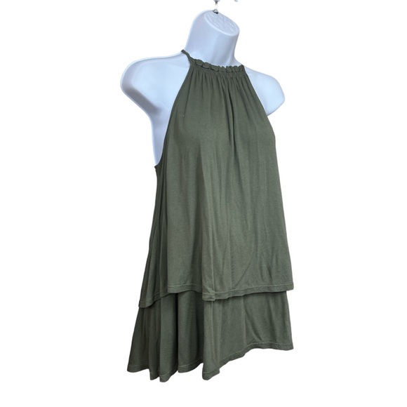 Sz XS Loft Green Sleeveless Top - Picture 3 of 6